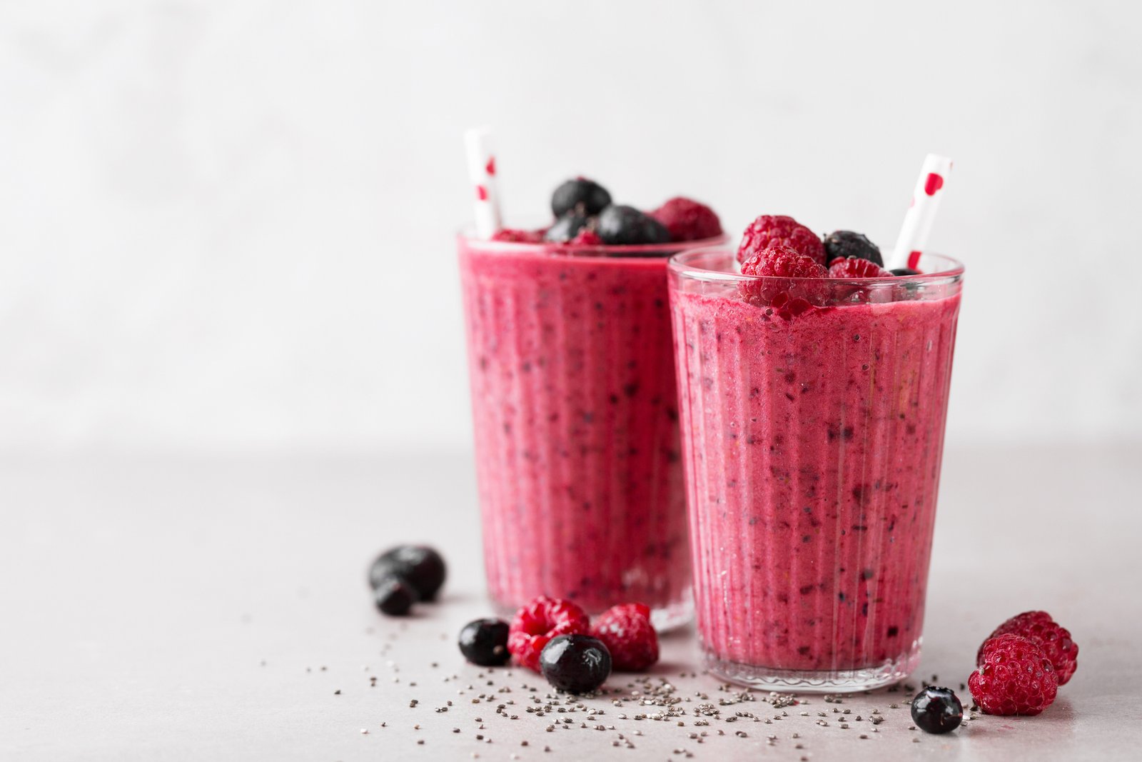 Fruit Red Smoothies