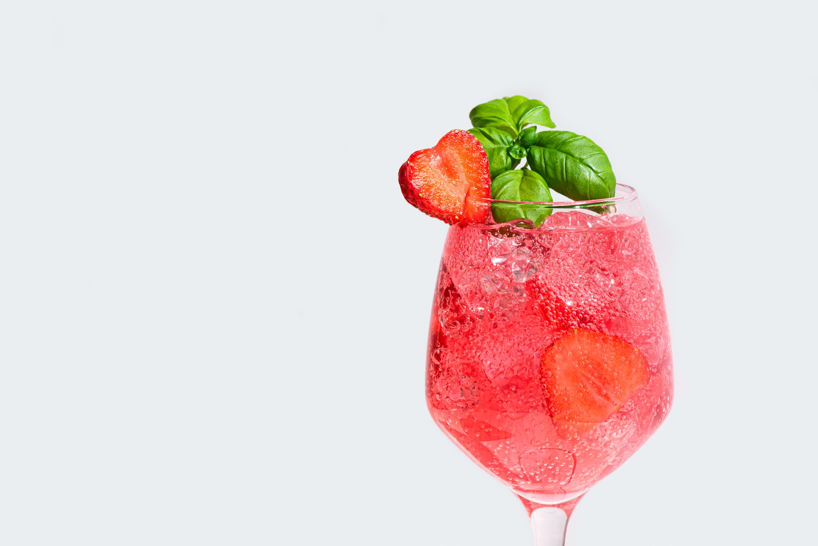 Strawberry Mimosas